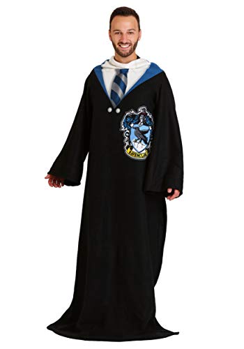 Northwest Comfy Throw Blanket with Sleeves, 48 x 71 Inches, Ravenclaw Rules