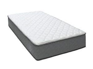 bedz king twin mattress, white