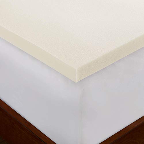 King 3 Inch iSoCore 4.0 Memory Foam Mattress Topper with Zippered Cover Included American Made