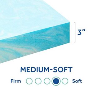 Sealy Mattress Topper, Queen, Blue