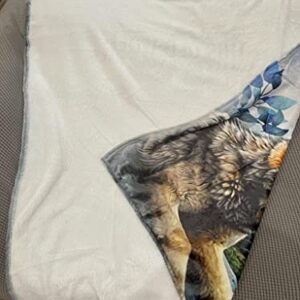 yuboo to My Son‘s Gifts from Mom Blanket,Sublimation Fleece Wolf Blanket Throw for Sofa Couch Bed Decor,60''x50'' for Teens Kids and Adults