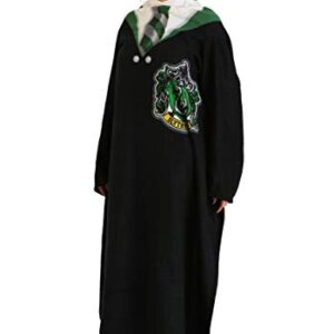 Northwest Comfy Throw Blanket with Sleeves, 48 x 71 Inches, Slytherin Rules