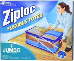 ziploc flexible extra extra large clothes storage bag (pack of 5)