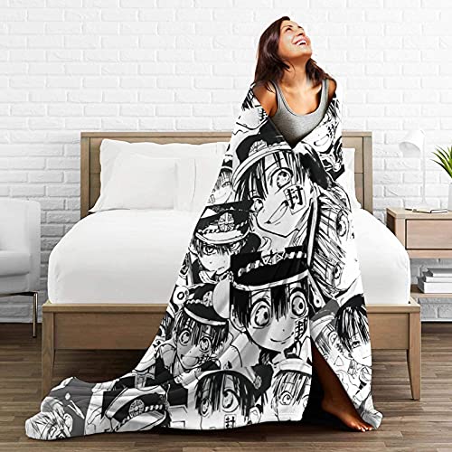 Toilet-Bound Hanako-kun Soft and Comfortable Warm Fleece Blankets Beach Blanket Picnic Blankets Throw Blankets (60"x50")