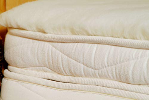 Holy Lamb Organics Happy Lamb Fleece Mattress Topper - King