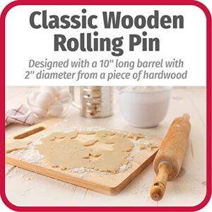 Goodcook 05717000817 Good Cook Classic Wood Rolling Pin, 1,23830