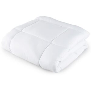 Stay Put Fitted Fiberbed Mattress Topper with Elastic Skirt - Full