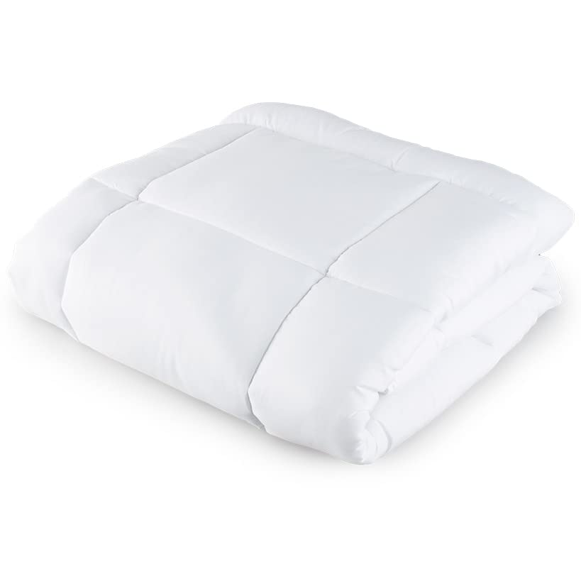 Stay Put Fitted Fiberbed Mattress Topper with Elastic Skirt - Full