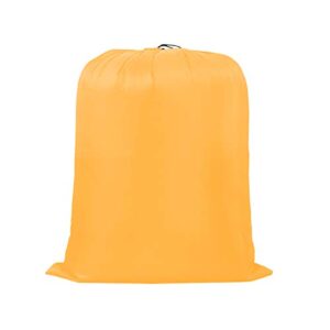 iweik multipurpose extra large laundry bag storage bag (37"x47", yellow)
