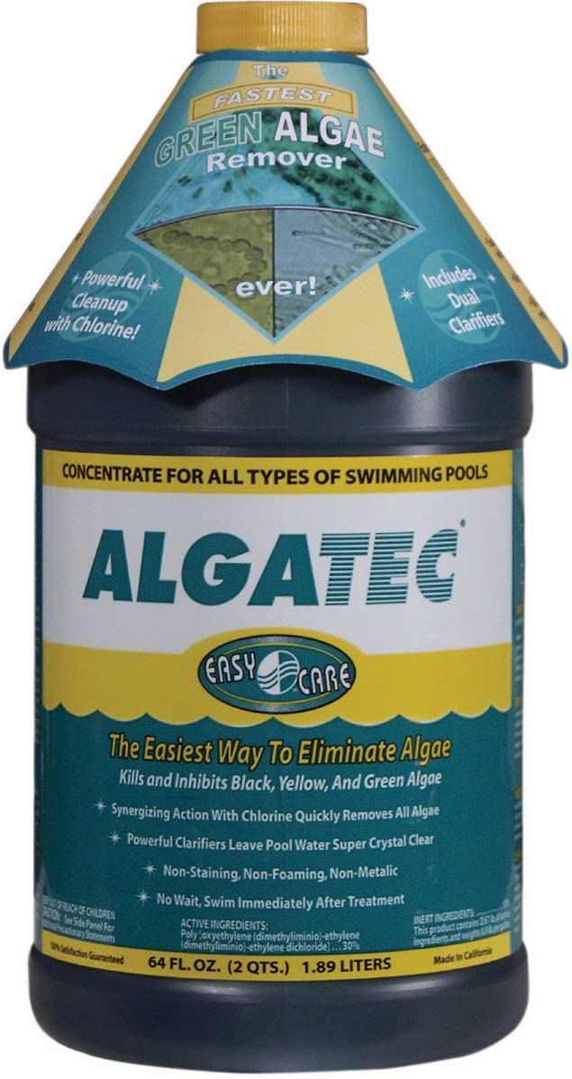 McGrayel Algatec 10064 Super Algaecide for Green, Yellow and Black Algae, 64-Ounce