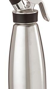 iSi North America Cream Profi Whip Professional Cream Whipper For All Cold Applications, Stainless/Black, 1 Quart