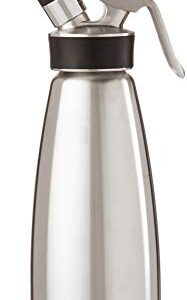 iSi North America Cream Profi Whip Professional Cream Whipper For All Cold Applications, Stainless/Black, 1 Quart