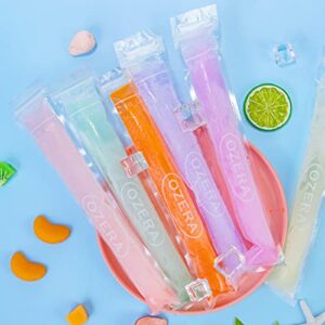 150 Pack Popsicle Bags, Ice Pop Bags for Kids Adults, Disposable DIY Popsicle Molds Bags with Silicone Funnel for DIY Healthy Snacks, Yogurt, Juice and Fruit Smoothies