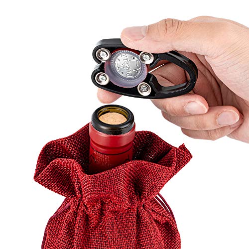 Wine Ziz Amazingly Simple Wine Opener with Foil Cutter Gift Set for Wine Lovers | Upgraded Wine Pump Air Pressure Wine Bottle Opener Easy Cork Remover Corkscrew | Wine Bottle Openers