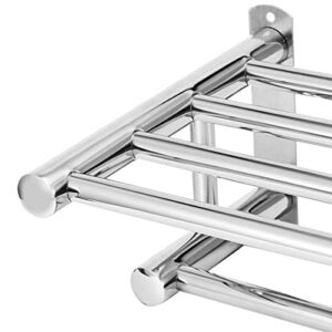 Kadimendium Bathroom Shelf Towel Rack Tight Towel Rail for Multiple Towels Toilets