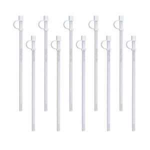 11" Flexible Straws for Jumbo Mugs (10)