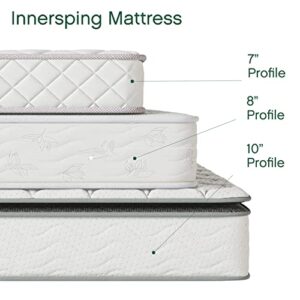 Classic Brands Decker 10-Inch Pillow Top Innerspring Mattress, King | Bed in a Box