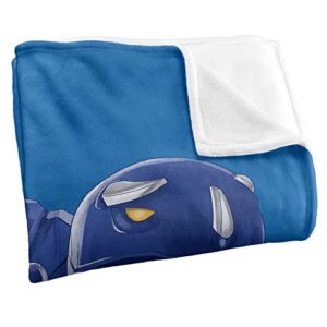 Power Rangers Blue Ranger Silky Touch Super Soft Throw Blanket 36" x 58"