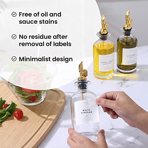 Molimoli Olive Oil Dispenser Bottle for Kitchen, Coffee Syrup Dispenser w. Weighted Pourer, Glass Bottle Dispenser for Kitchen, Olive Oil Cruet, Glass Olive Oil Bottle | 350ml, Set of 2