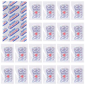20 packs 2000cc oxygen absorbers（independent vacuum packaging）， premium oxygen absorbers for long term food storage with oxygen indicator in vacuum bag,applicable to mason jars, mylar bags, vacuum storage bags