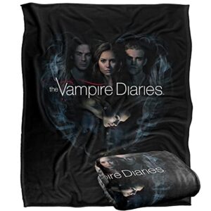 vampire diaries hearts desire officially licensed silky touch super soft throw blanket 50" x 60"
