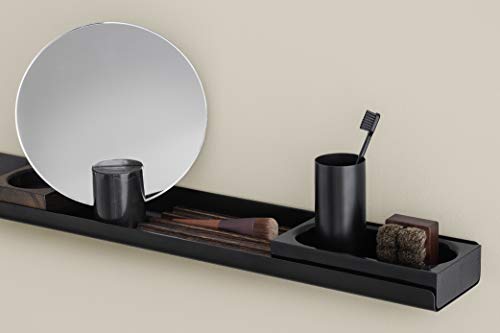 blomus MODO Square Wood Tray for Wall Shelf