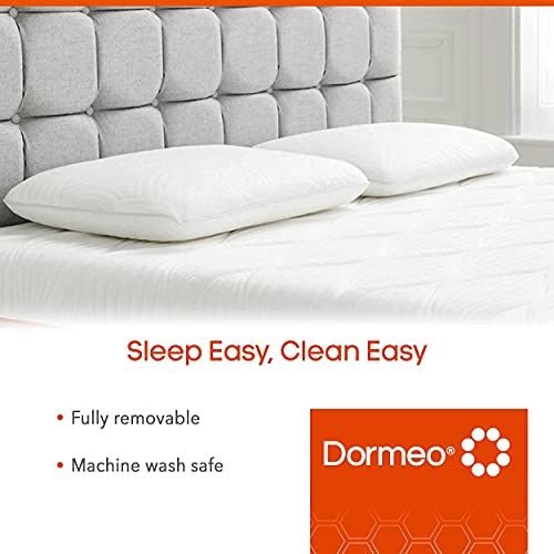 The Premium Mattress Topper by Dormeo (Twin) and True Evolution Pillow Bundle