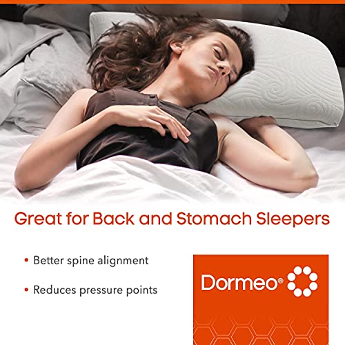 The Premium Mattress Topper by Dormeo (Twin) and True Evolution Pillow Bundle