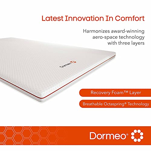 The Premium Mattress Topper by Dormeo (Twin) and True Evolution Pillow Bundle