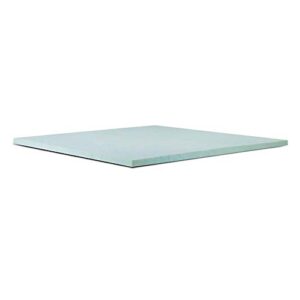 independent furniture supply co. 1" gel memory foam slab topper full memory foam blue