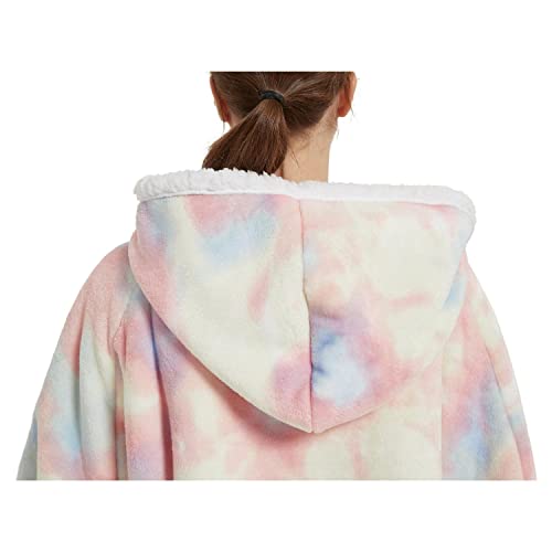 GOMINIMO Wearable Hoodie Blanket, Wearable Blanket, Wearable Blanket Adult, Hug Sleep Pod Adult, Sweatshirt Blanket, Sweater Blanket, Blanket Sweatshirt