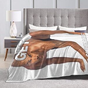 Shemar Moore Blanket Ultra-Soft Micro Fleece Blanket Warm Cozy Plush Bed Blanket Lightweight Sofa Throw Blanket