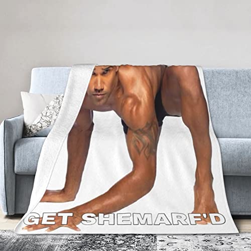 Shemar Moore Blanket Ultra-Soft Micro Fleece Blanket Warm Cozy Plush Bed Blanket Lightweight Sofa Throw Blanket