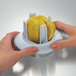 Simposh Lemon & Lime Wedge Slicer Cutter to Garnish Food Drink Corona Beer Tea Cocktails Oysters and More | Enjoy Slices of Lemon and Lime Wedges in Seconds