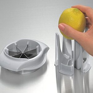 Simposh Lemon & Lime Wedge Slicer Cutter to Garnish Food Drink Corona Beer Tea Cocktails Oysters and More | Enjoy Slices of Lemon and Lime Wedges in Seconds