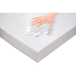 ab lifestyles rv short queen 60x75 memory foam mattress topper