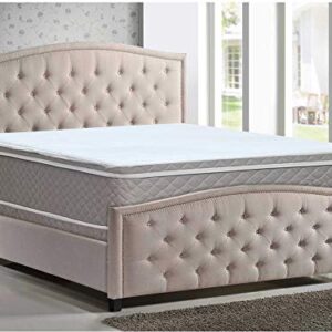 Mattress Solution Plush Mattress, Queen Size