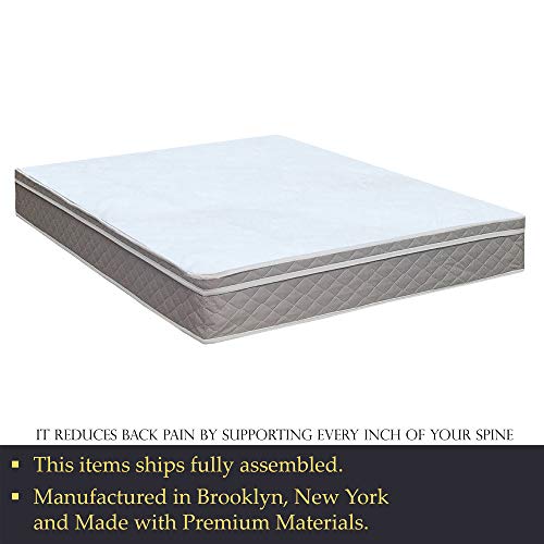 Mattress Solution Plush Mattress, Queen Size