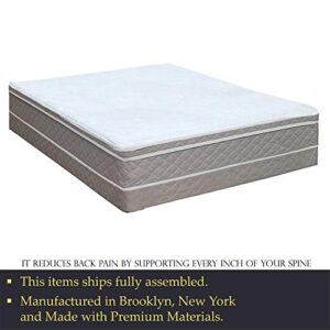 Mattress Solution Plush Mattress, Queen Size