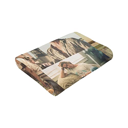 Outer Banks Blanket Super Soft Flannel Throw Chase Stokes John B Blanket Camping for Bed Sofa Cold Cinema Or Travel 50"X40"