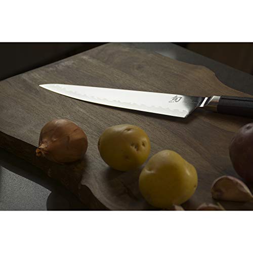 Shun Cutlery Sora Chef's Knife 8”, Gyuto-Style Kitchen Knife, Ideal for All-Around Food Preparation, Authentic, Handcrafted Japanese , Professional Chef Knife