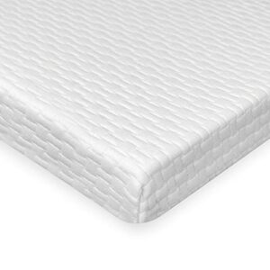 SensorPEDIC 2-Inch Majestic Ventilated Mattress Topper, Queen, White