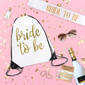 Pop Fizz Designs Bride & Bride Tribe Drawstring Bags (12)