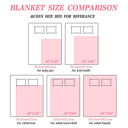 udten Flamingo Blanket Gift for Lovers, Flamingo Flannel Throw Blanket for Girls Women, Couple Gift for Wife Husband, Wedding Love Anniversary Throws for Teens Adults Birthday Gift(50" x 60")