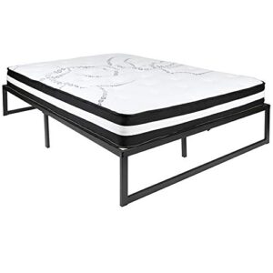 flash furniture platform bed frames/mattress set, full, 0
