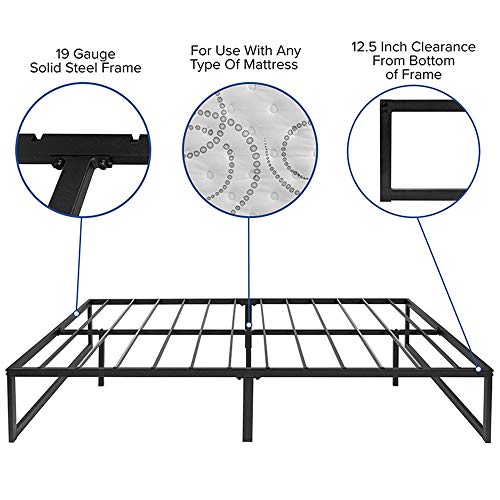 Flash Furniture Platform Bed Frames/Mattress Set, Full, 0