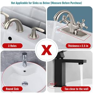 Big Size Kitchen Sink Splash Guard, 24in Faucet Mat Splash Catcher, Handle Drip Catcher Tray, Multipurpose for Kitchen Dish Drying Mats Sponge Holder and Bathroom Countertop Protect(Gray)