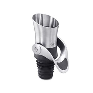 oxo steel wine stopper and pourer