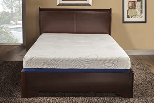 Irvine Home Collection Queen Size 12-Inch, Gel Memory Foam Mattress, Medium Firm Feel, Breathable, Cool Sleep and Pressure Relief, CertiPUR-US Certified, Temperature Balanced (1500)