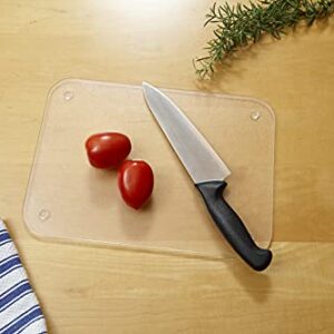 Better Houseware Acrylic 14"x 10" Cutting Board, Frosted, Medium